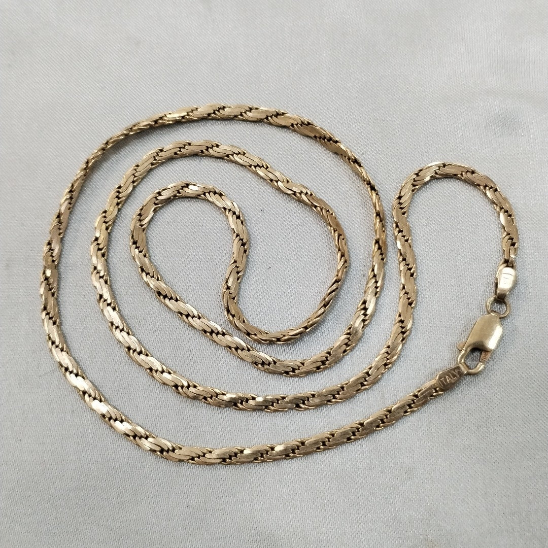 CADENA ORO 14 K 12.7 GRMS (SEMINUEVO)