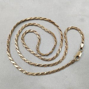 CADENA ORO 14 K 12.7 GRMS (SEMINUEVO)