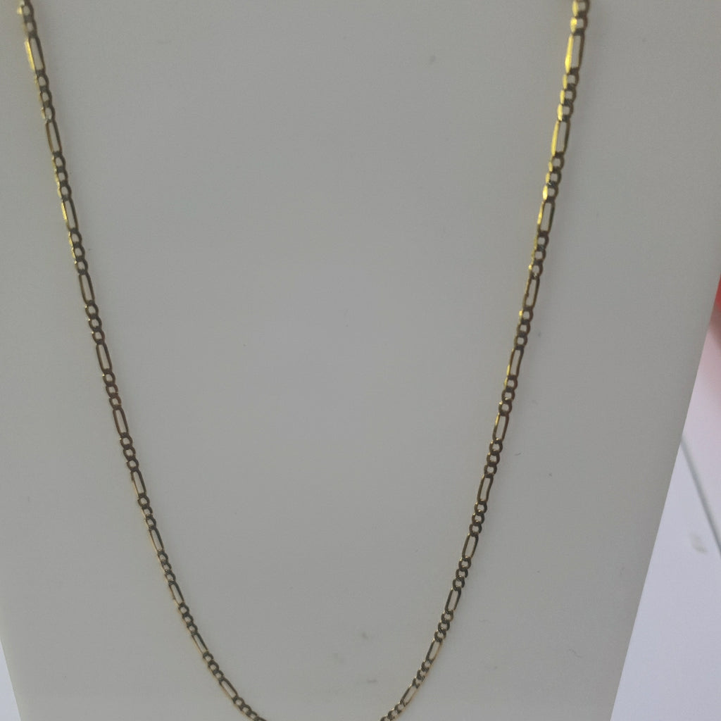 CADENA ORO, RODIADO 14 K 2.7 GRMS (SEMINUEVO)