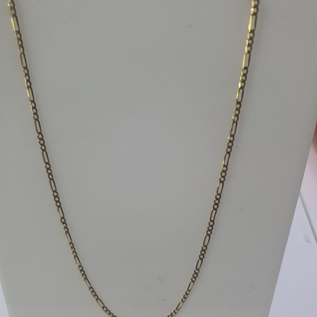 CADENA ORO, RODIADO 14 K 2.7 GRMS (SEMINUEVO)