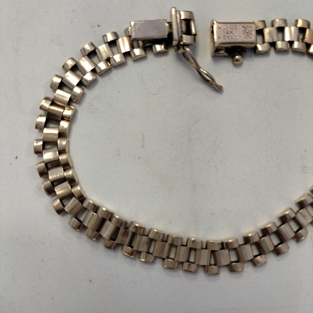 PULSERA ORO 14 K 9.3 GRMS (SEMINUEVO)