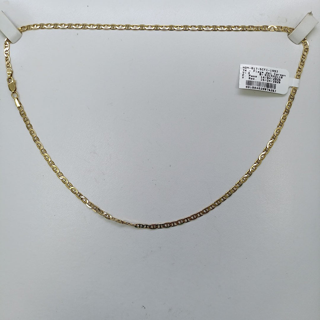 CADENA ORO 10 K 6.8 GRMS (SEMINUEVO)