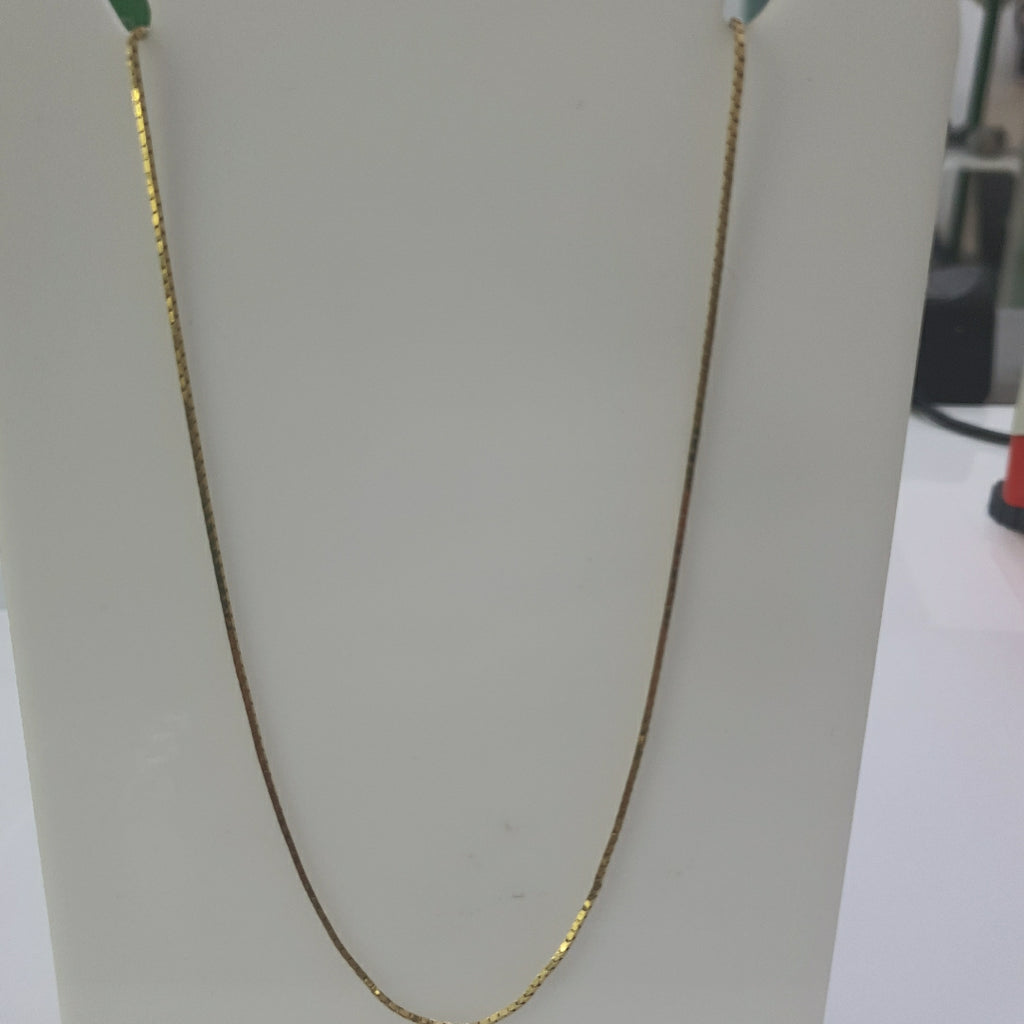 CADENA ORO 14 K 3,30 GRMS (SEMINUEVO)