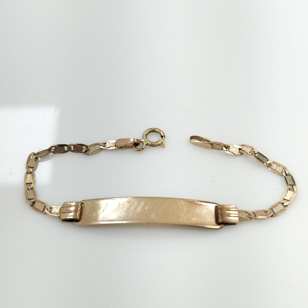 ESCLAVA ORO COMBINADO 10 K 1,80 GRMS (SEMINUEVO)