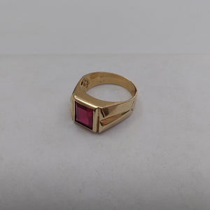ANILLO ORO 14 K 7,80 GRMS (SEMINUEVO)