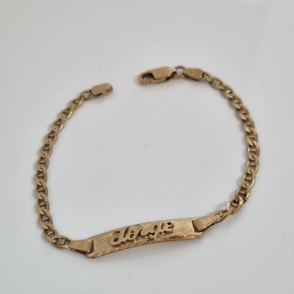 ESCLAVA ORO 10 K 3.6 GRMS (SEMINUEVO)
