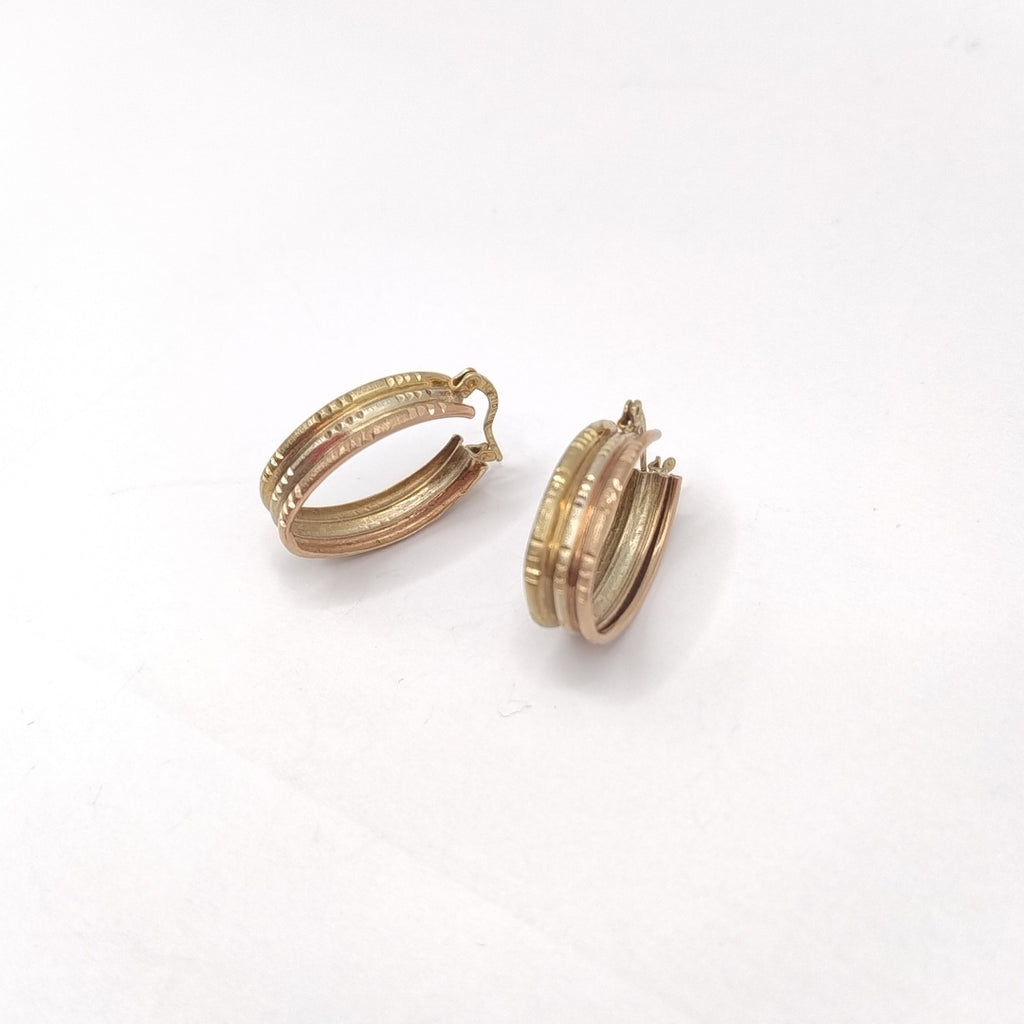 ARRACADAS PAR ORO 10 K 2,90 GRMS (SEMINUEVO)