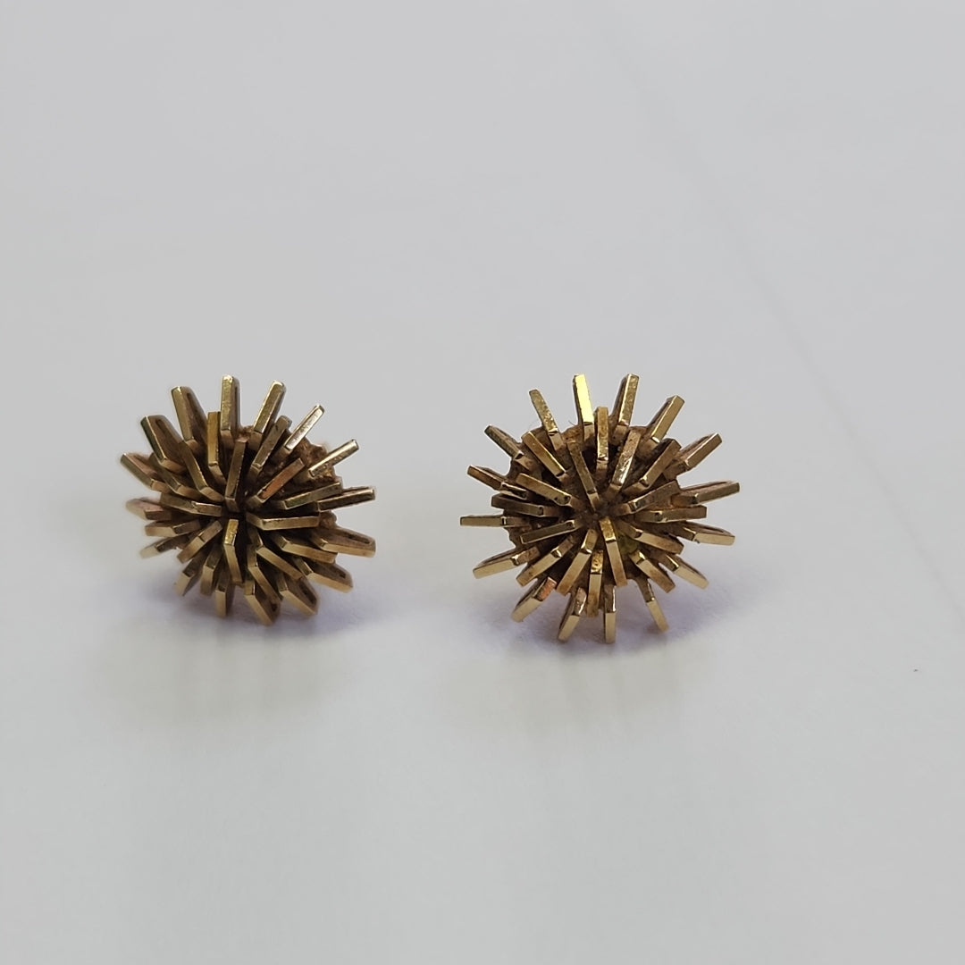 ARETES PAR ORO 14 K 2,00 GRMS (SEMINUEVO)