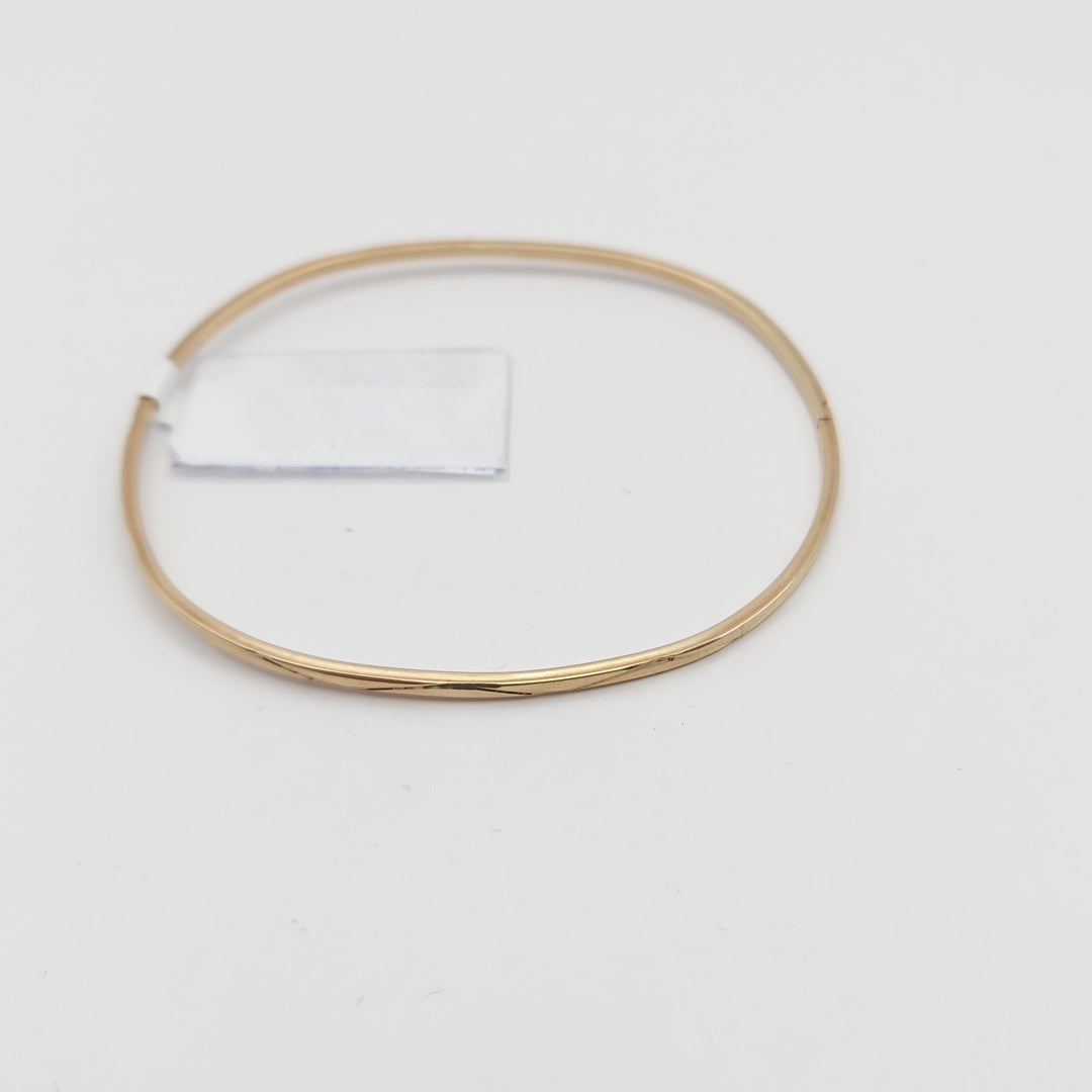 PULSERA RIGIDA ORO 10 K 2.2 GRMS (SEMINUEVO)