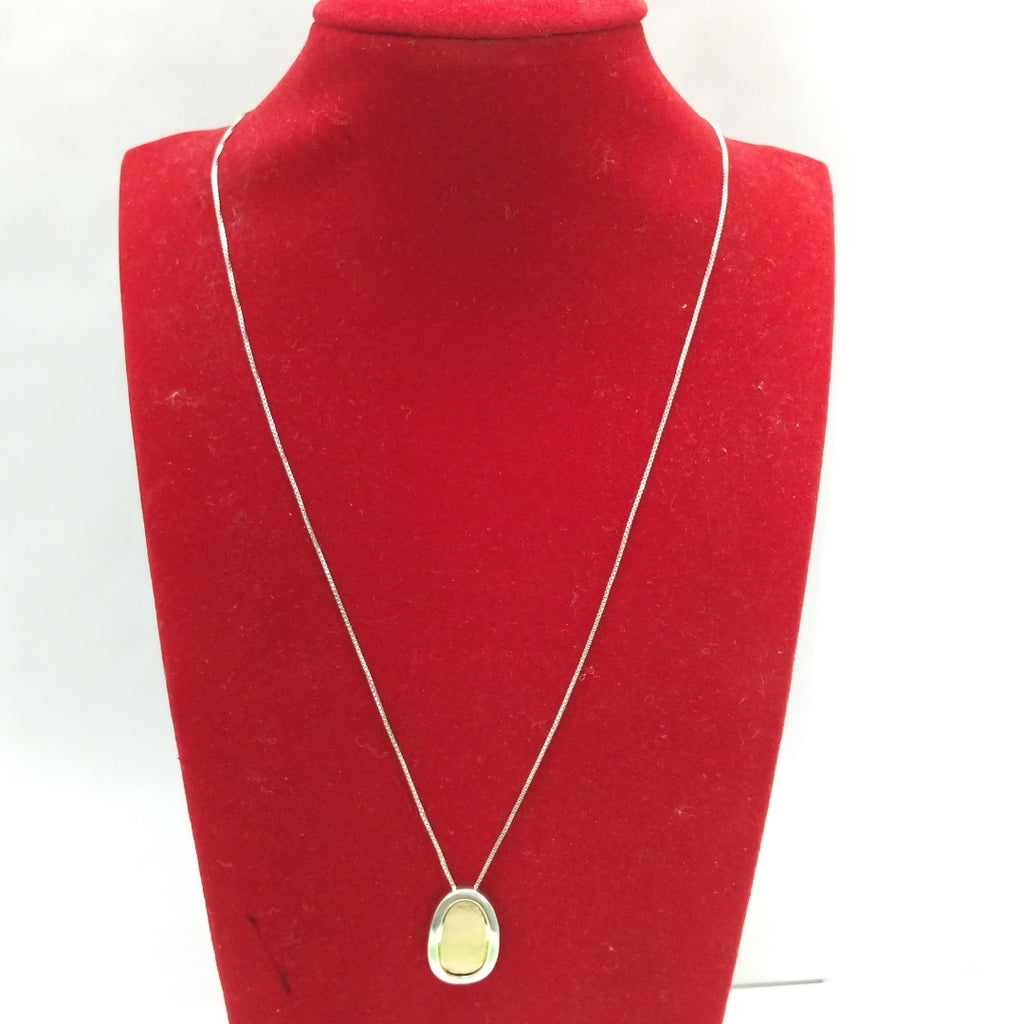 GARGANTILLA ORO, ORO BLANCO 14 K 3.6 GRMS (SEMINUEVO)