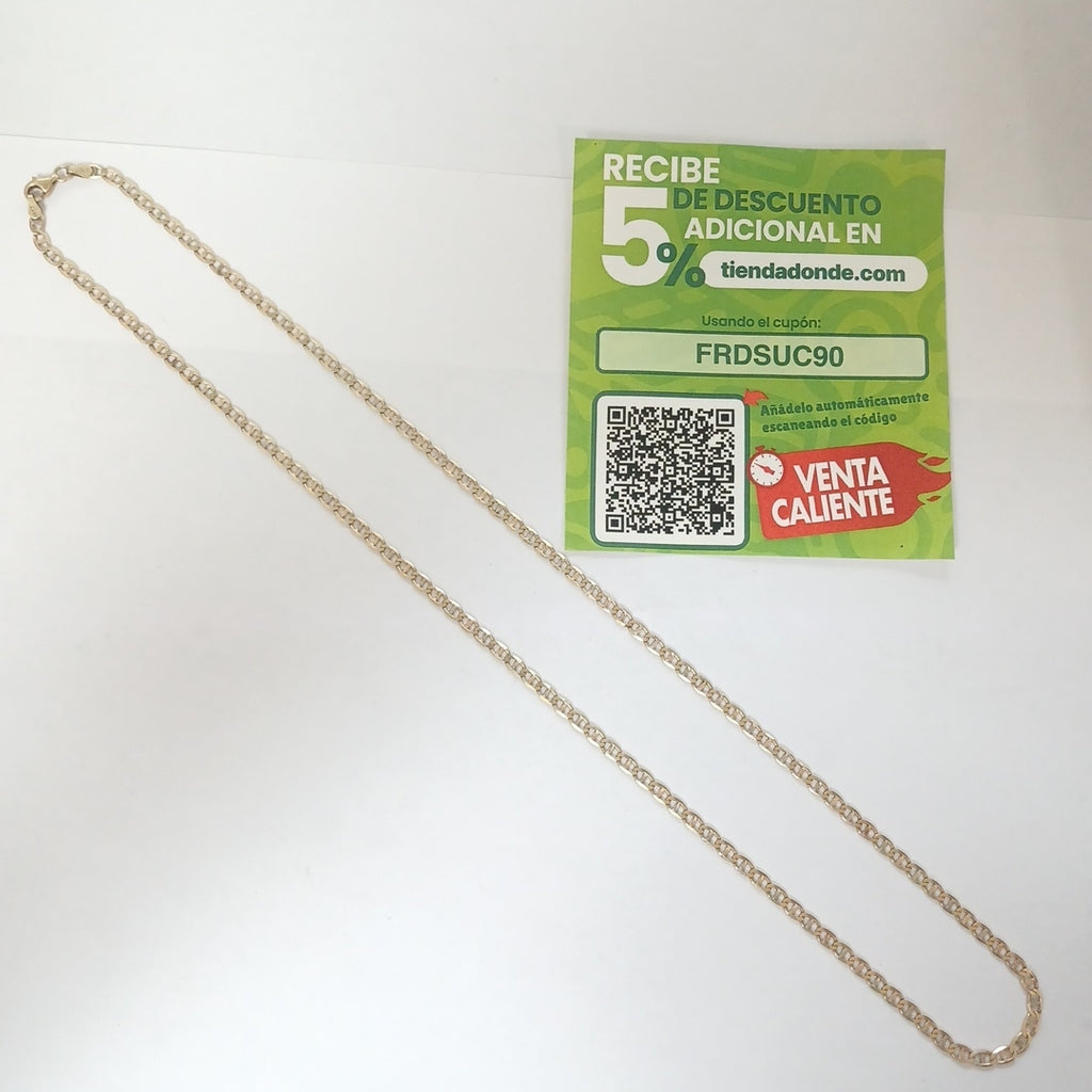 CADENA ORO 14 K 9.8 GRMS (SEMINUEVO)