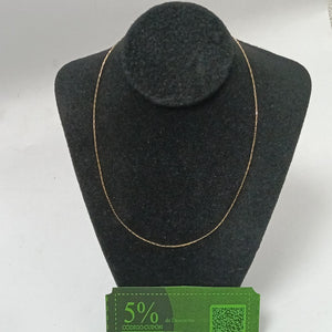 CADENA ORO 14 K 1,30 GRMS (SEMINUEVO)