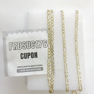 CADENA ORO 10 K 4.6 GRMS (SEMINUEVO)