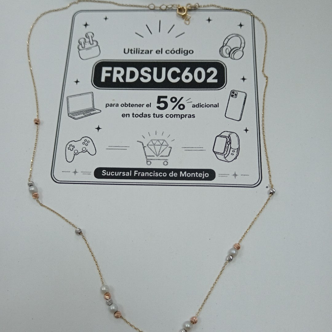 CADENA ORO 14 K 1.7 GRMS (SEMINUEVO)
