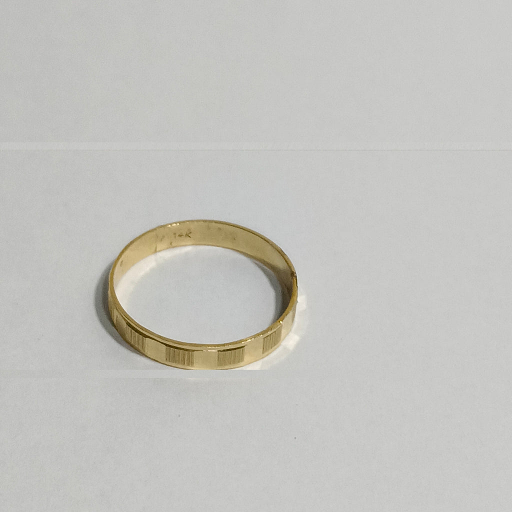 ANILLITO ORO 14 K 0.9 GRMS (SEMINUEVO)
