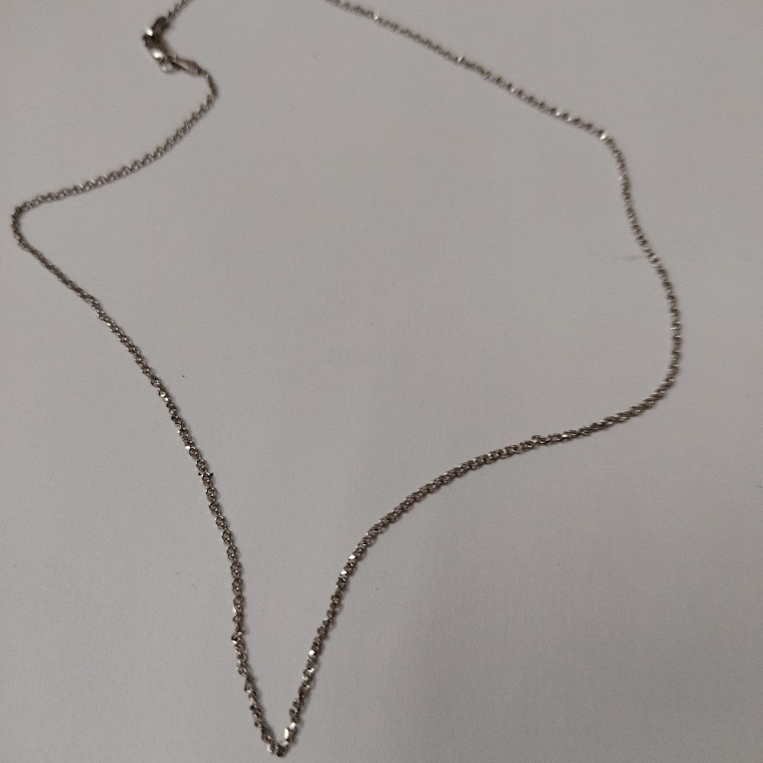 CADENA ORO BLANCO 10 K 3,20 GRMS (SEMINUEVO)
