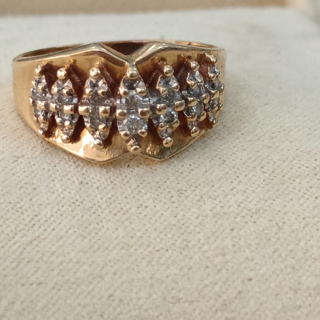 ANILLO ORO 10 K 3.4 GRMS (SEMINUEVO)