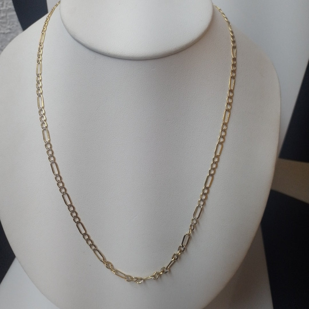 CADENA ORO, RODIADO 14 K 4.6 GRMS (SEMINUEVO)
