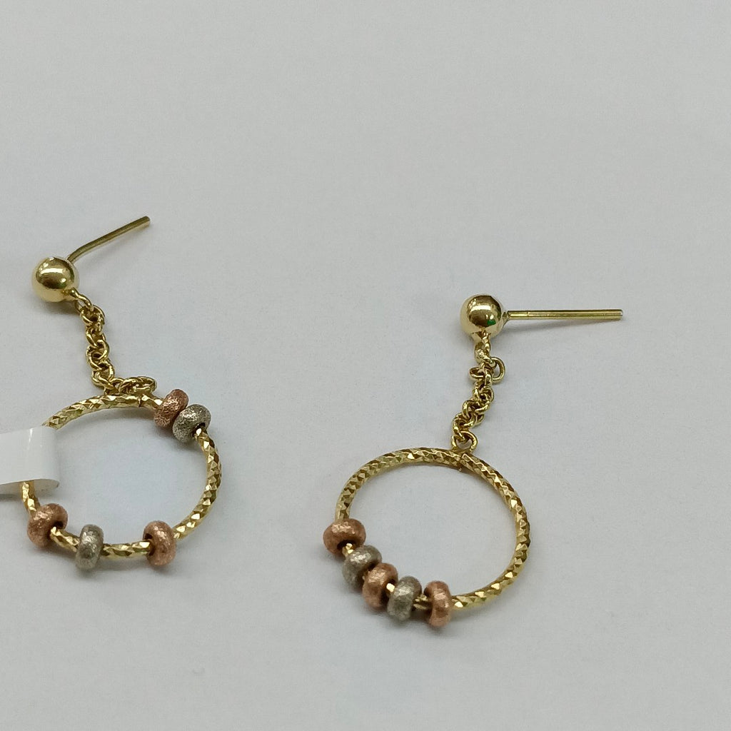 ARETES PAR ORO 14 K 2,20 GRMS (SEMINUEVO)