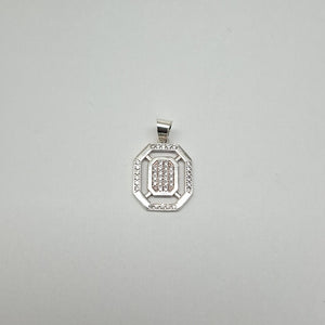 DIJE C/CIRCONIAS PLATA .925 3.5 GR (NUEVO)