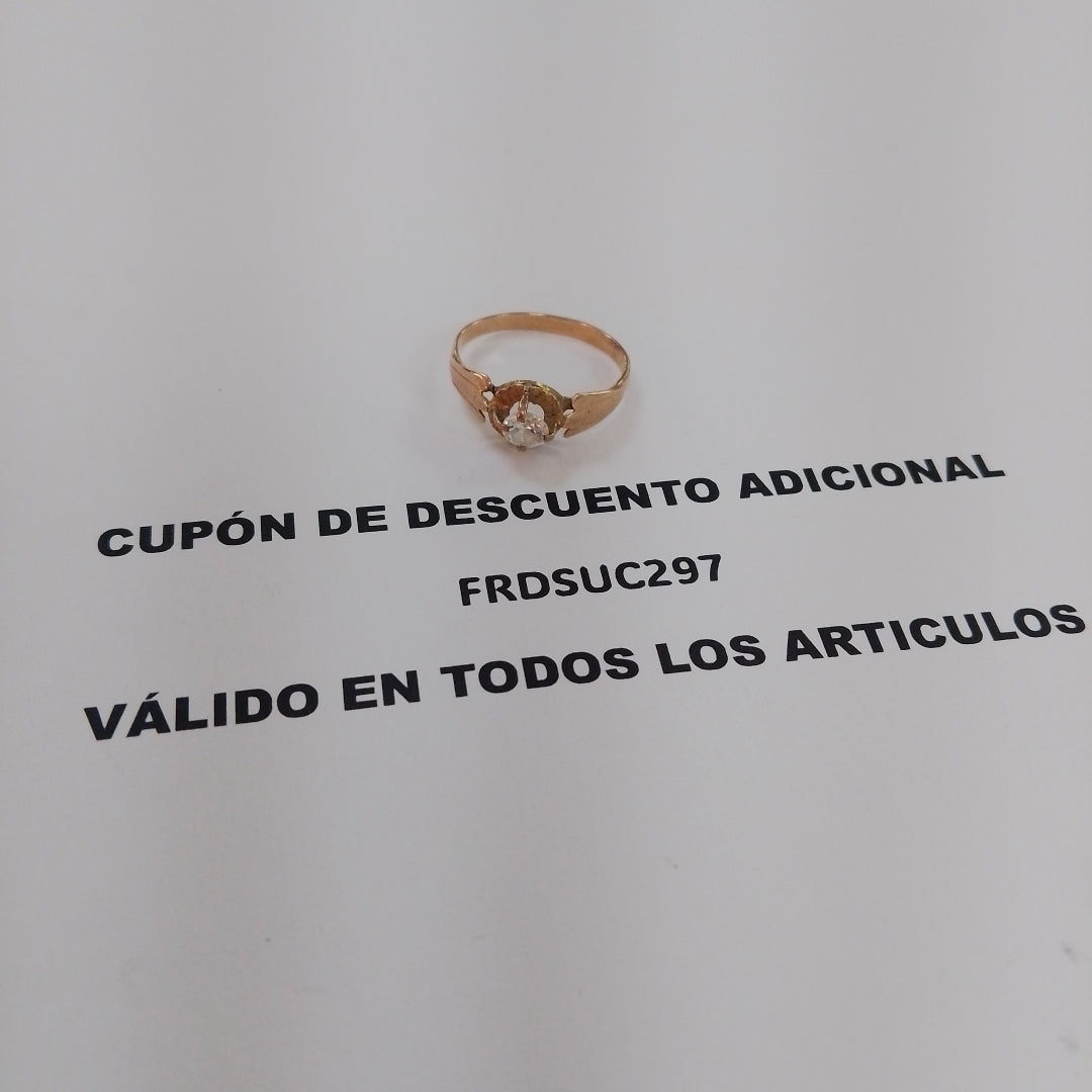 ANILLITO ORO 10 K 1,90 GRMS (SEMINUEVO)