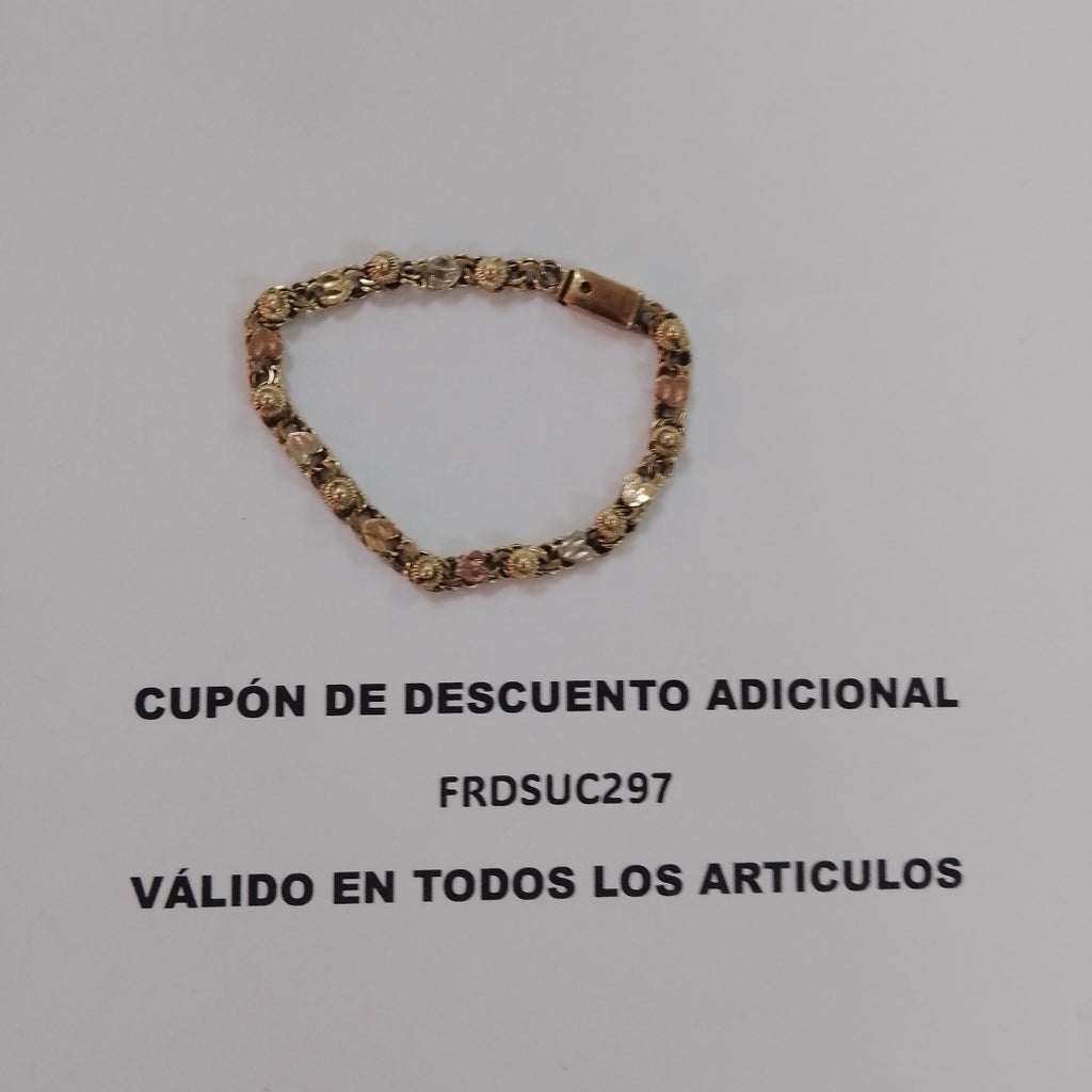 PULSERA ORO 10 K 6,40 GRMS (SEMINUEVO)