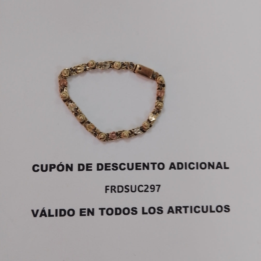 PULSERA ORO 10 K 6,40 GRMS (SEMINUEVO)