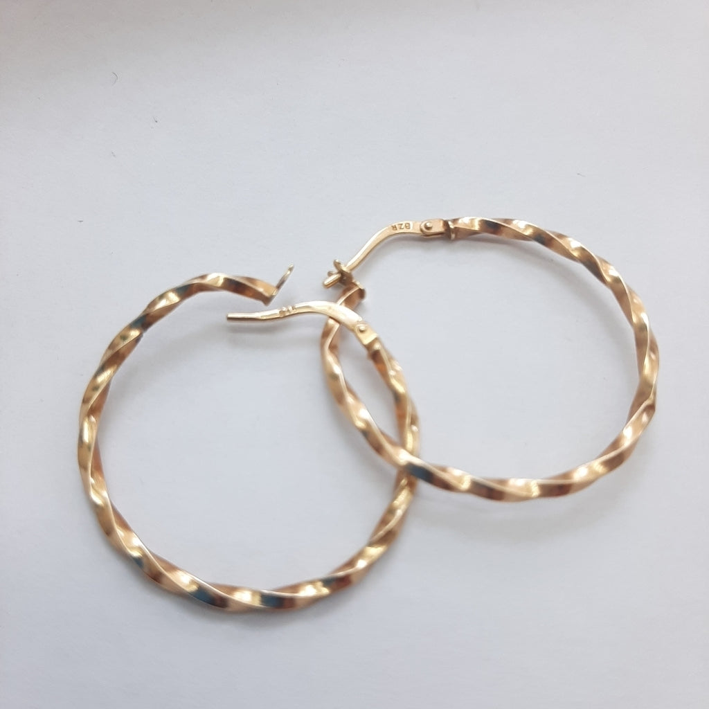 ARRACADAS PAR ORO 14 K 1,30 GRMS (SEMINUEVO)
