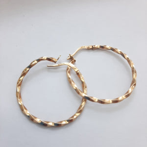 ARRACADAS PAR ORO 14 K 1,30 GRMS (SEMINUEVO)