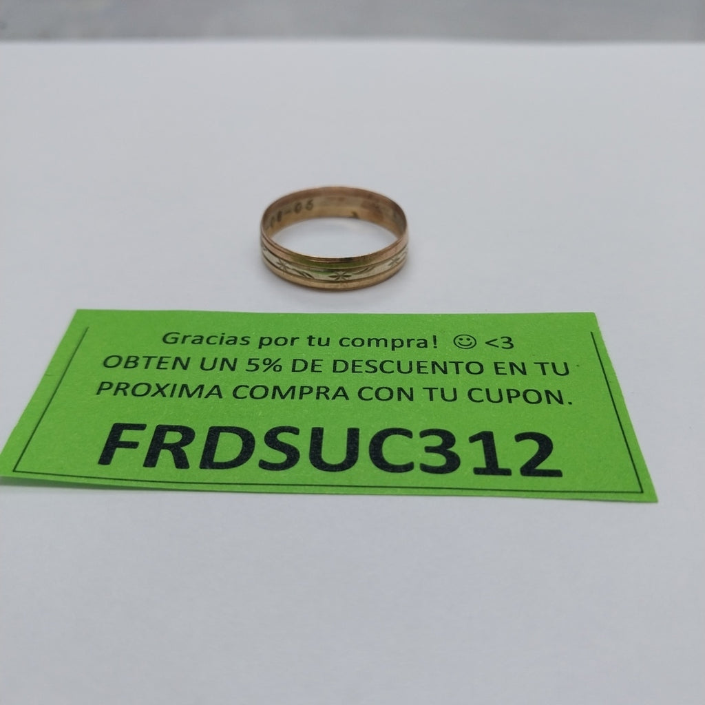 ARGOLLA ORO 8 K 1.7 GRMS (SEMINUEVO)