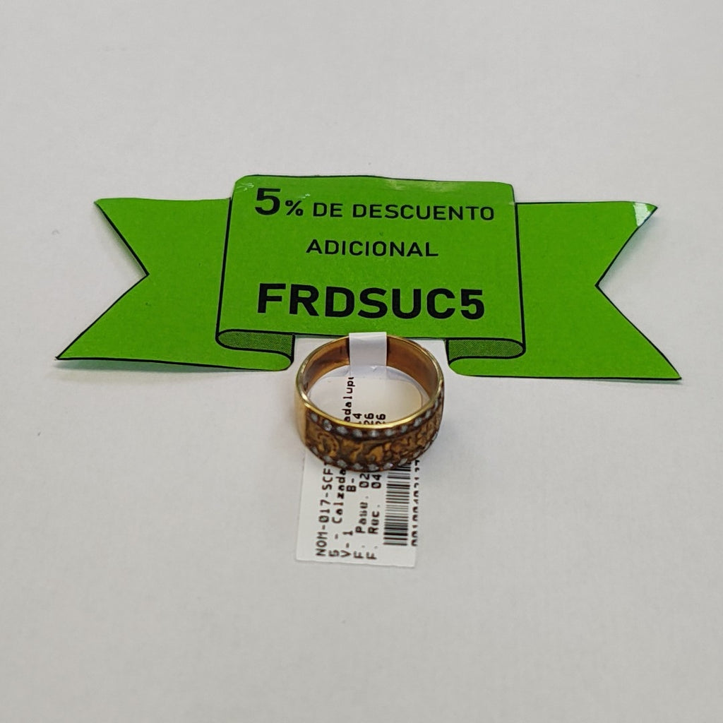 ANILLO ORO 14 K 5,10 GRMS (SEMINUEVO)