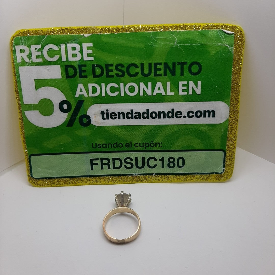 SOLITARIO ORO 10 K 4,20 GRMS (SEMINUEVO)