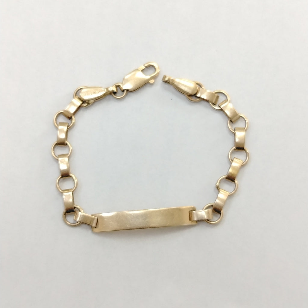 ESCLAVA ORO 14 K 3.1 GRMS (SEMINUEVO)