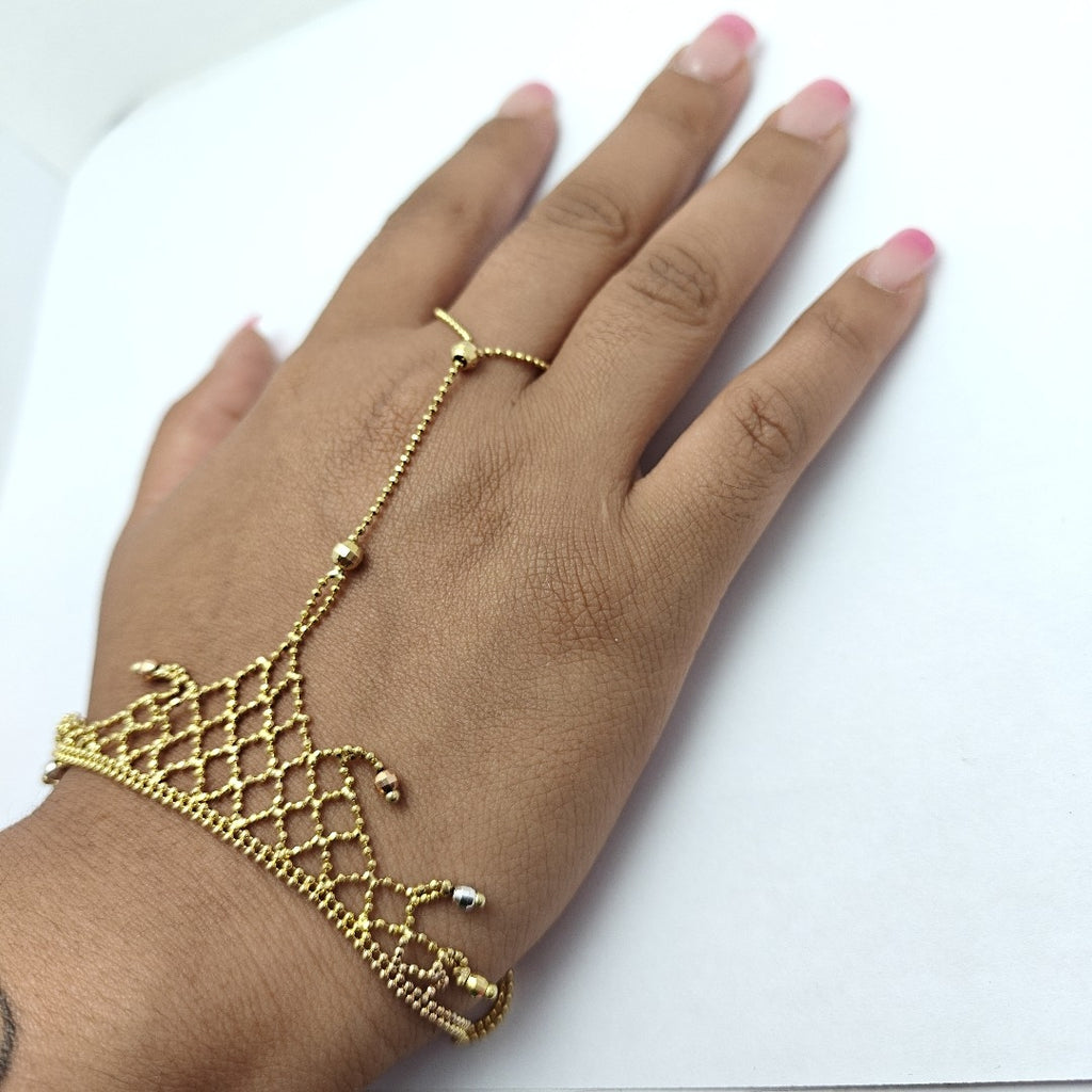 PULSERA ORO, ORO COMBINADO 14 K 6 GRMS (SEMINUEVO)