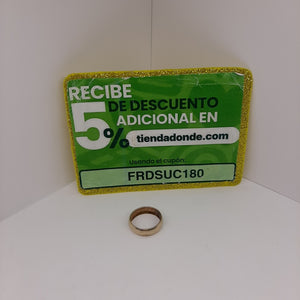 ARGOLLA ORO 10 K 2.6 GRMS (SEMINUEVO)