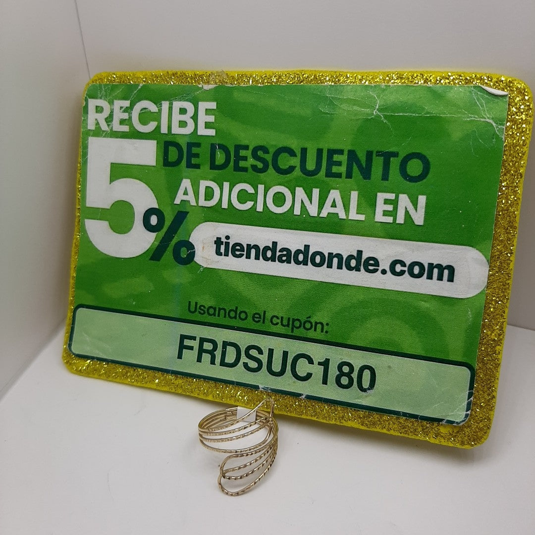 ANILLITO ORO 14 K 2 GRMS (SEMINUEVO)