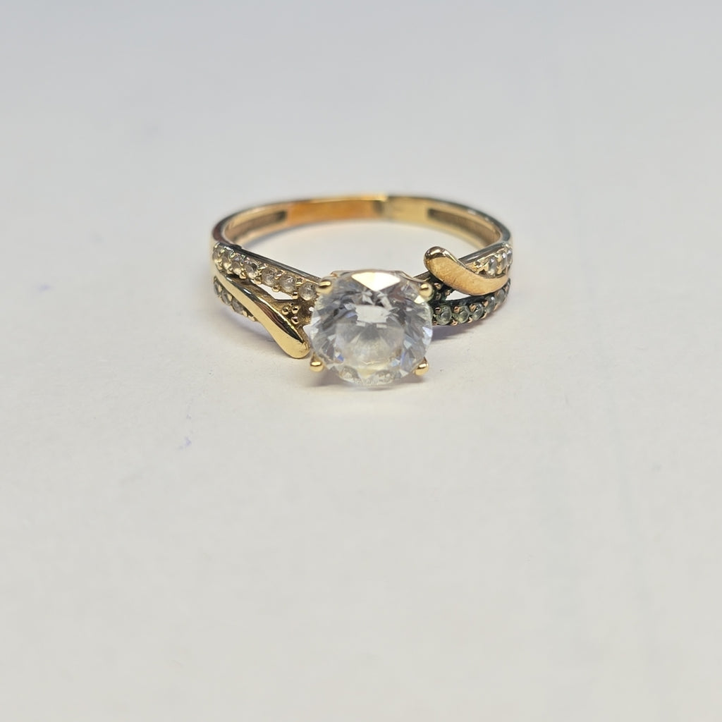 SOLITARIO ORO 14 K 2,20 GRMS (SEMINUEVO)