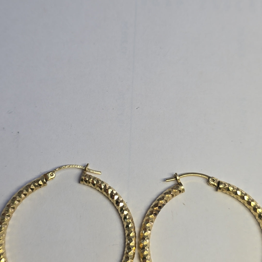 ARRACADAS PAR ORO 14 K 5.2 GRMS (SEMINUEVO)