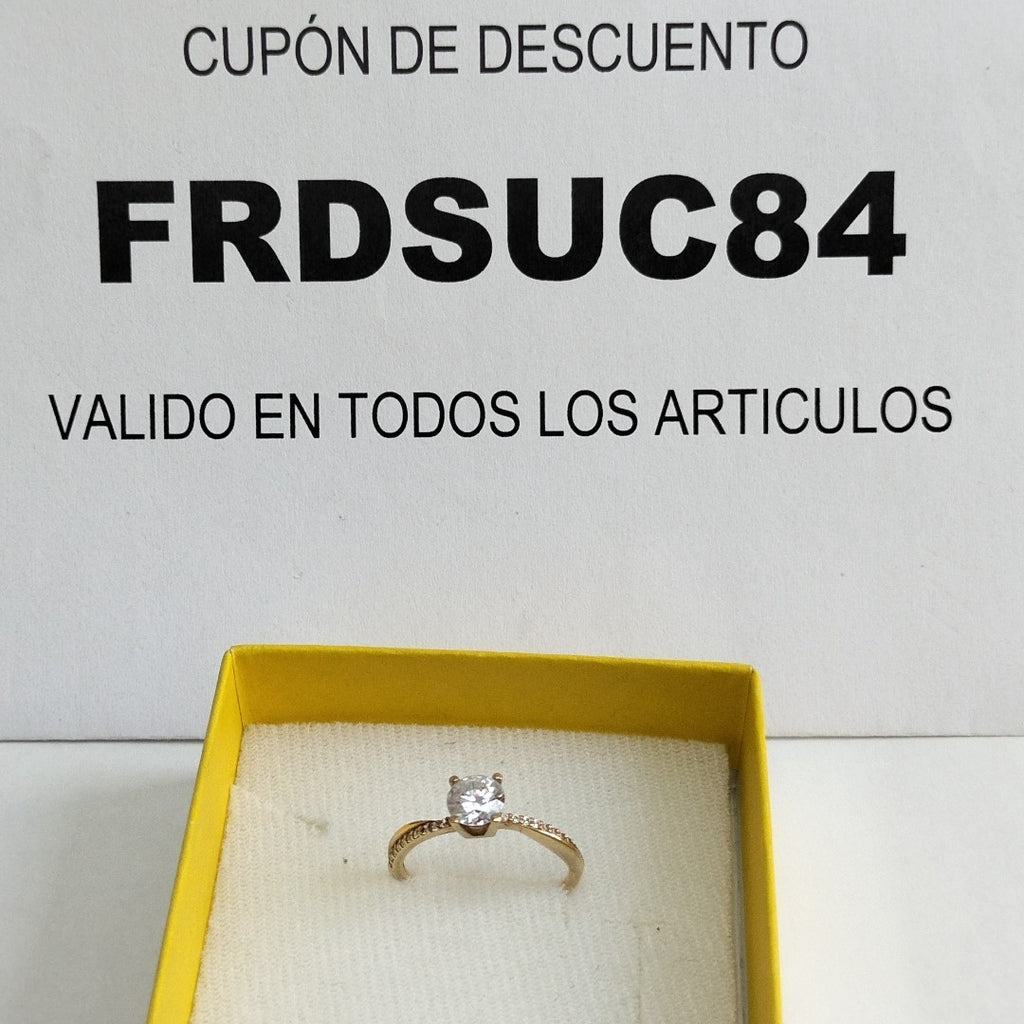 SOLITARIO ORO 10 K 1.5 GRMS (SEMINUEVO)