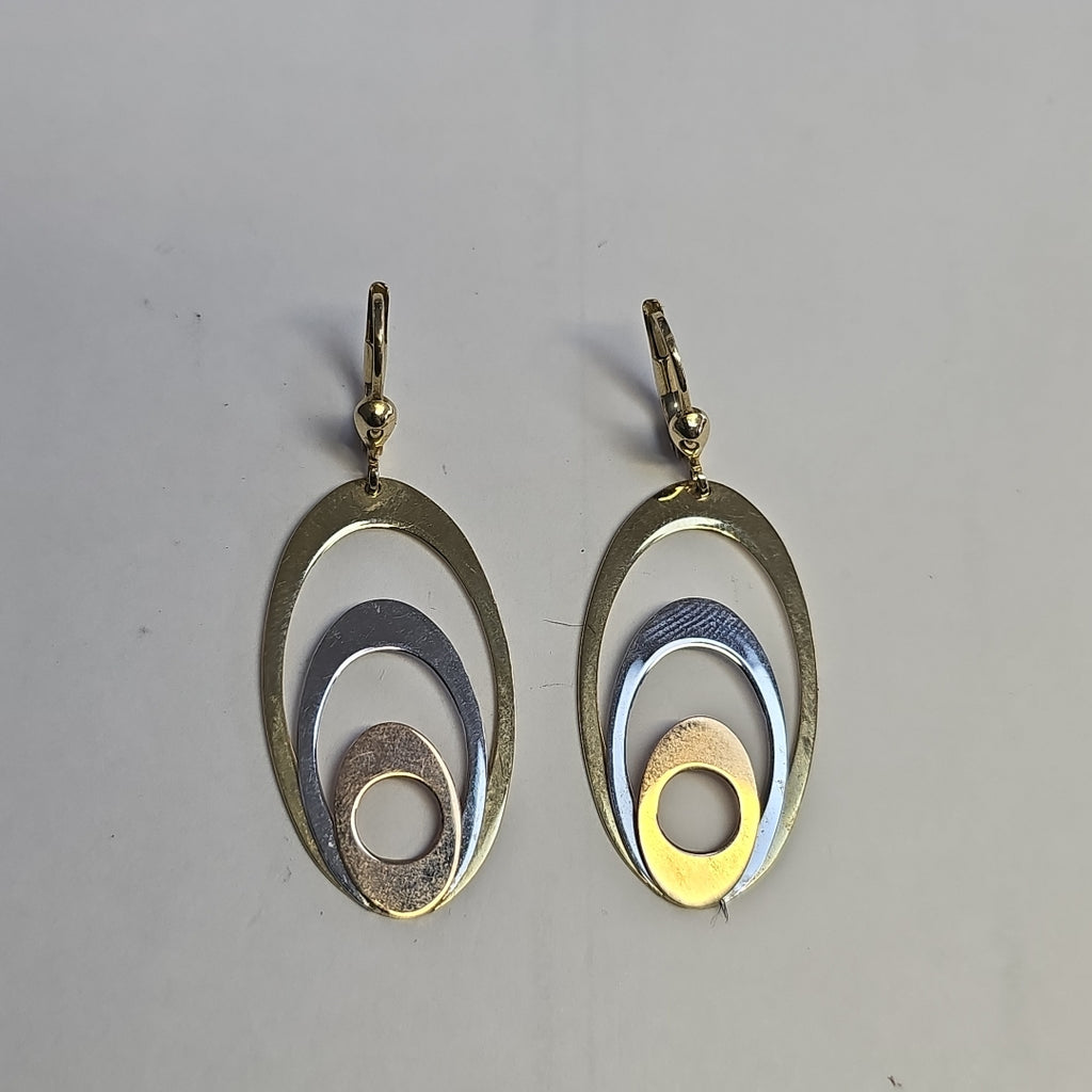 ARETES PAR ORO 10 K 3.5 GRMS (SEMINUEVO)