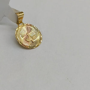 MEDALLA RELIGIOSA ORO 14 K 0,50 GRMS (SEMINUEVO)