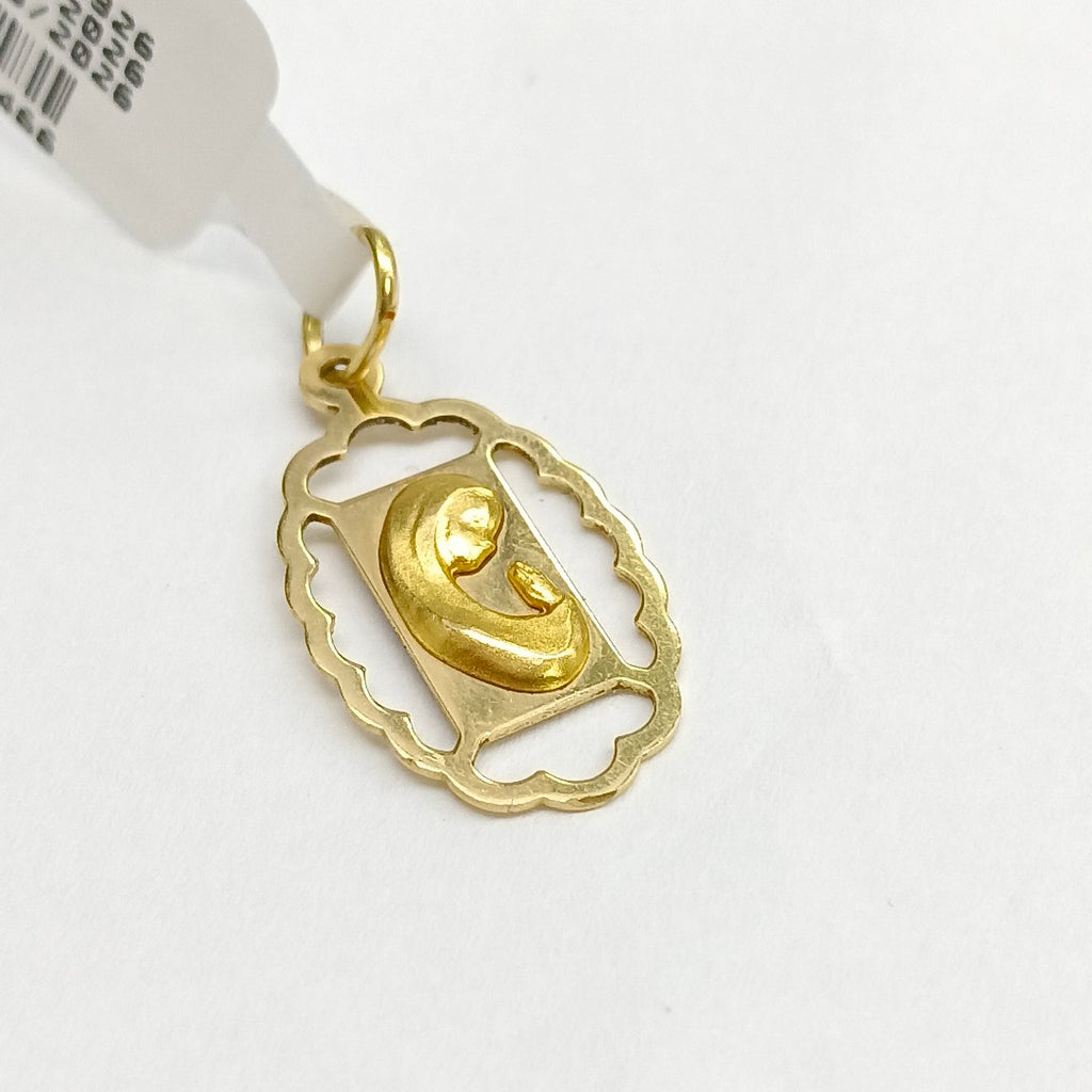 MEDALLA RELIGIOSA ORO 18 K 1.7 GRMS (SEMINUEVO)