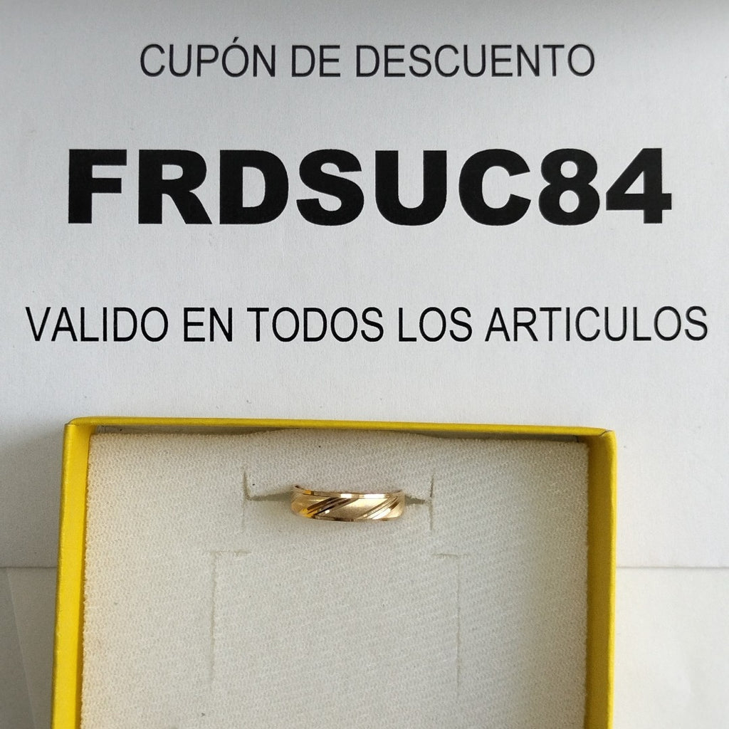 ARGOLLA ORO 10 K 1.1 GRMS (SEMINUEVO)