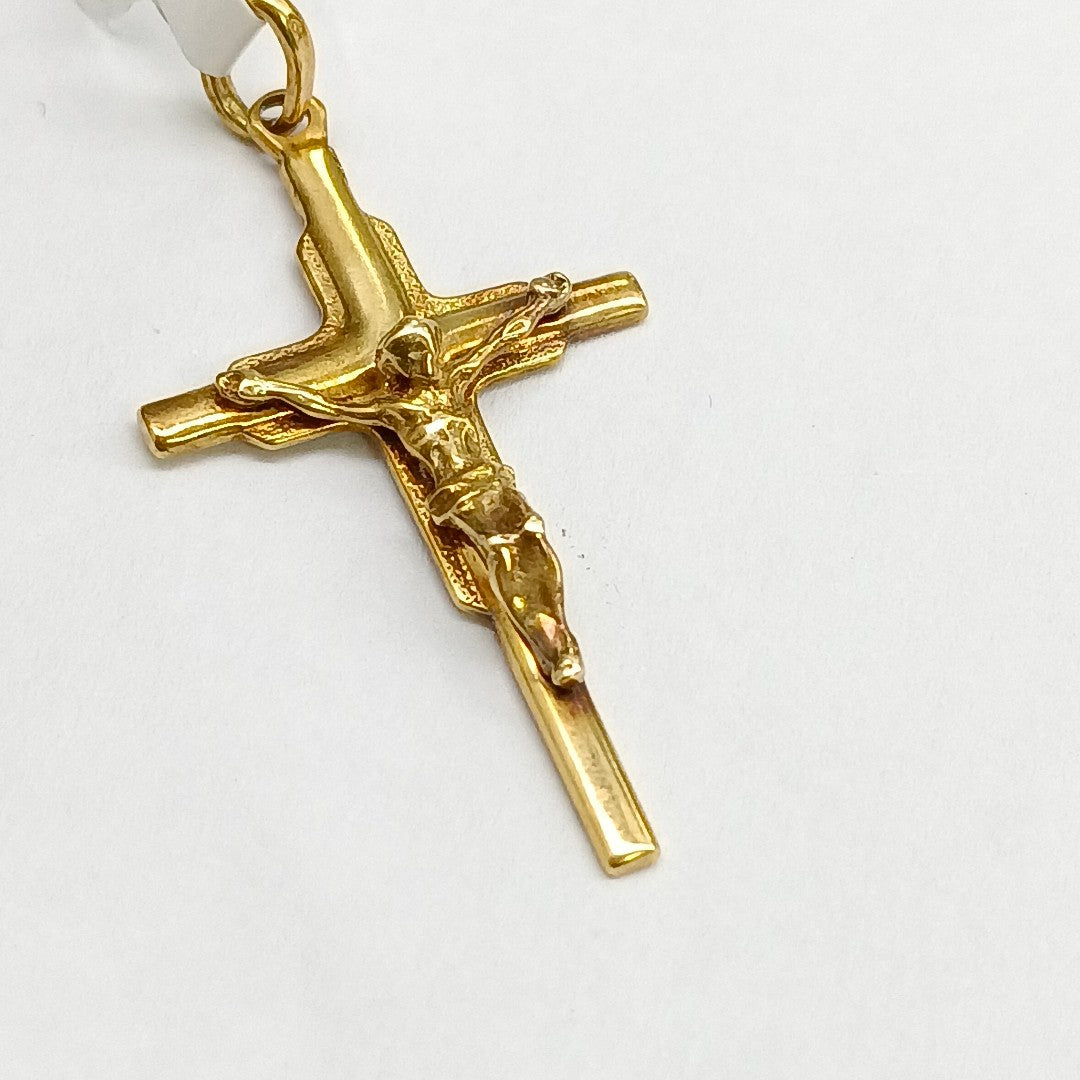 CRUCIFIJO ORO 18 K 3,80 GRMS (SEMINUEVO)