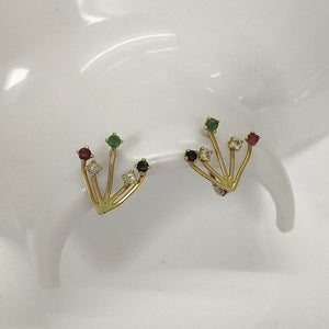 ARETES PAR ORO 10 K 2.1 GRMS (SEMINUEVO)