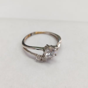 ANILLITO ORO BLANCO 14 K 3.1 GRMS (SEMINUEVO)