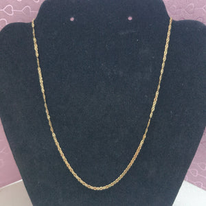 CADENA ORO 10 K 2.3 GRMS (SEMINUEVO)
