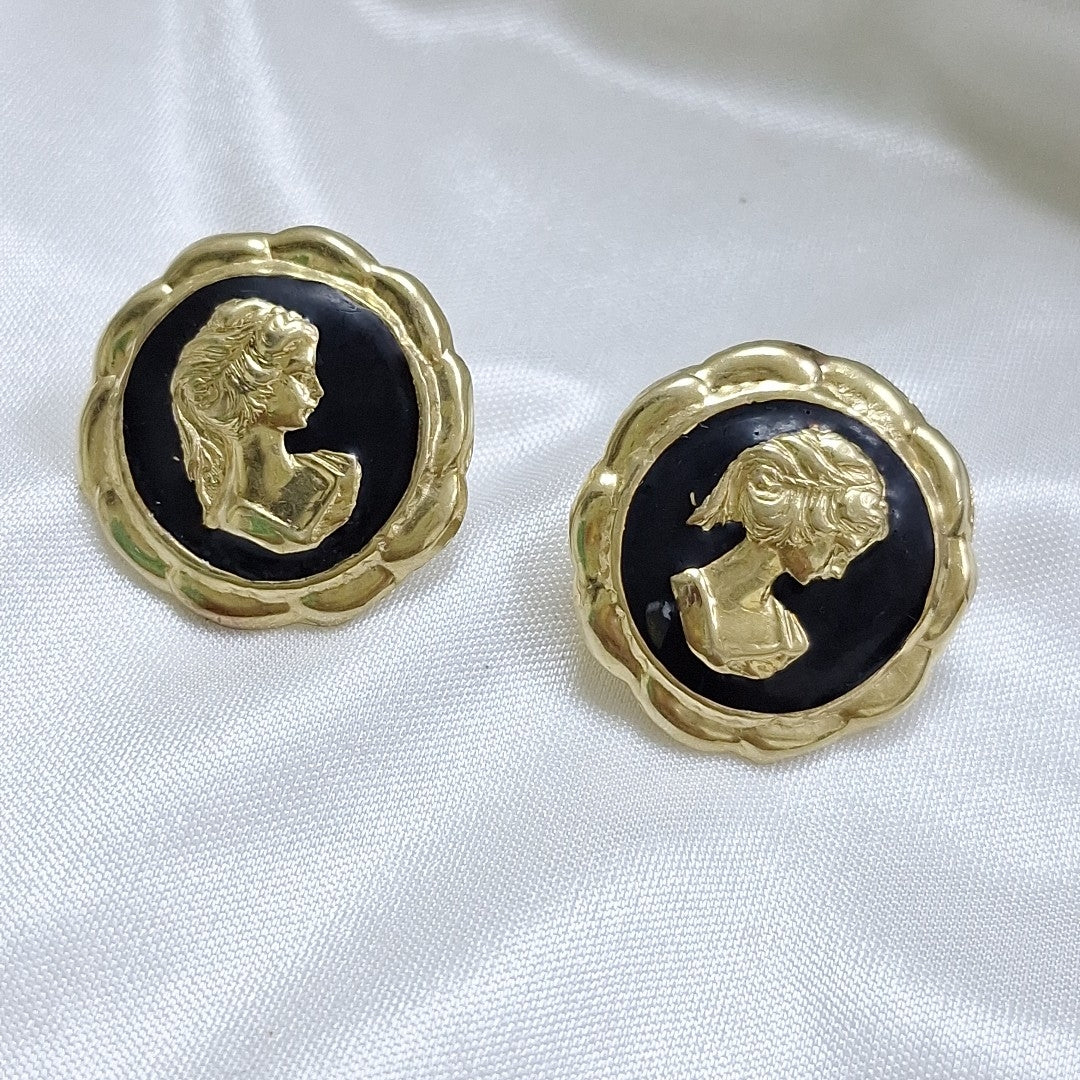 ARETES PAR ORO 14 K 4,80 GRMS (SEMINUEVO)
