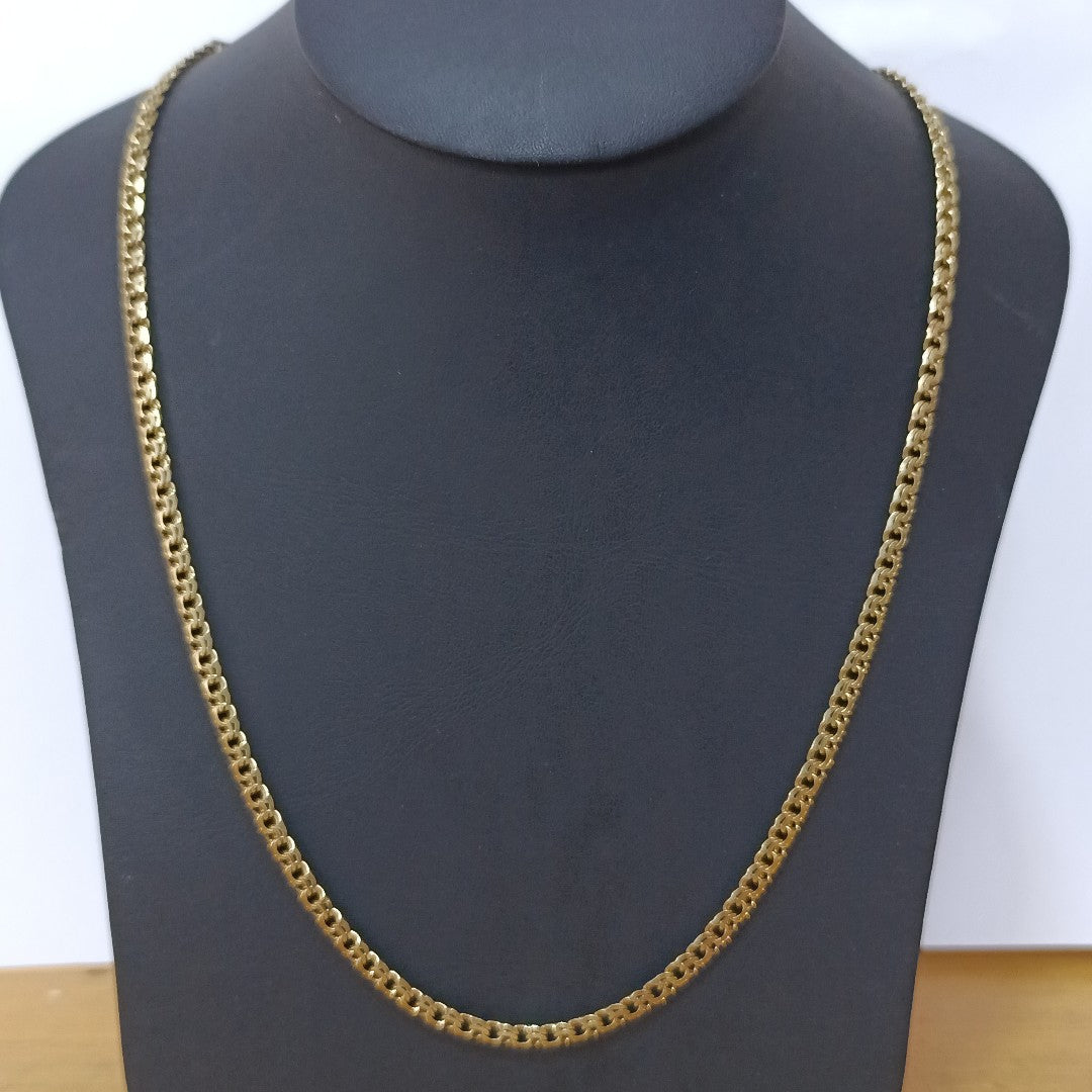 GARGANTILLA ORO, RODIADO 10 K 25.4 GRMS (SEMINUEVO)