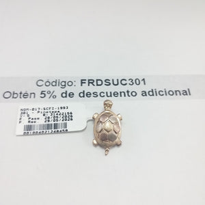 DIJE ORO, ORO COMBINADO 14 K 2.9 GRMS (SEMINUEVO)